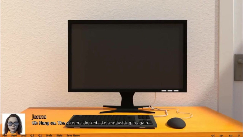 Dirty GamesXxX: Di mana jantungnya: awek nerd dengan pantat seksi, dalam seluar...