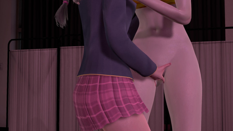 Waifu club 3D: Dva fingeringTracer's pussy