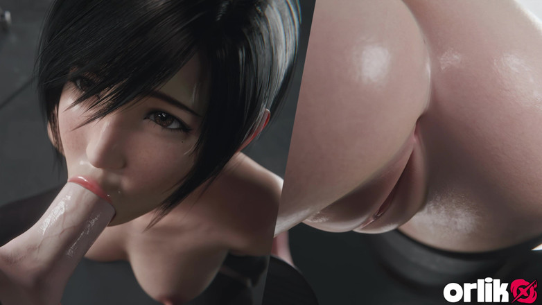 Orlikx: Yuffie Final Fantasy 7 Perkhidmatan blowjob Bogel Sepenuhnya - Animasi Basah &amp; Kucai 4K