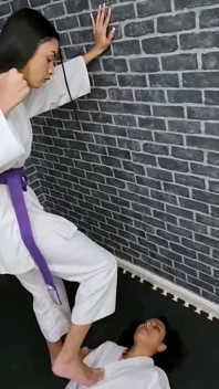 Combattimento di karate ragazze migliori