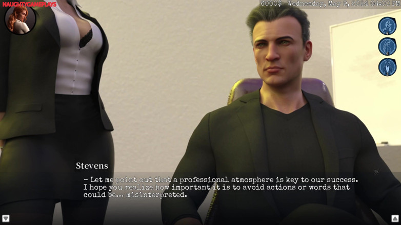 Naughty gameplays: Limitele moralității (partea 15) de la Novel-games - Soția sexy este futută