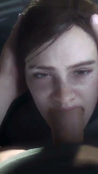 Gol nastolatka Ellie Blowjob i Twarzy POV