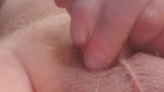 Redhairy4u: Mi pequeña polla meando