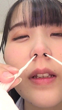 Internet Premiere - Snot exclusivo de Miina Konno - fetiche por nariz