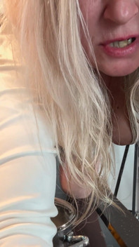 Hot Fisting in the Kitchen in Private