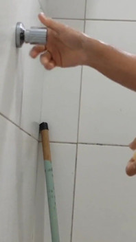 Big Sexy Boy Gets Horny While Taking a Shower.