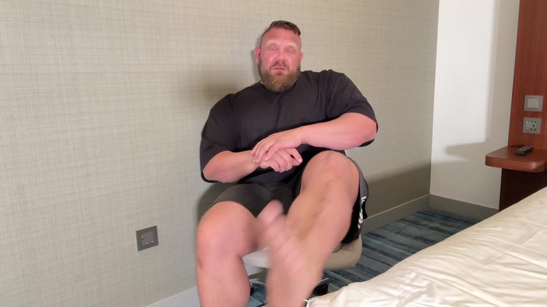 Jack stacked: Fußanbetungs-dominanz mit spermaladung