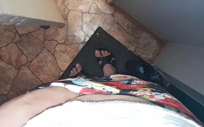 Lesbian-illusion: I Spy on My Younger Step Sister in the Bathroom...