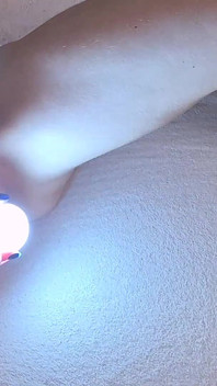 Her Pussy and Ass Are Magical! She's so Hot That Her Sexual Energy Lights up the Lamps