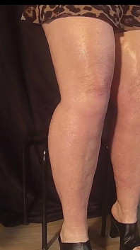 Miss a Showing off Her Stunning Legs for You.