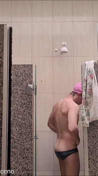 Pynk Cap Swiming with Bathing Suit Half Naked