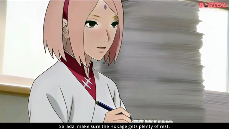 Borzoa: Naruto Fickt Und Creampie Sarada, Während Sakura Zuschaut, Er Verriet...