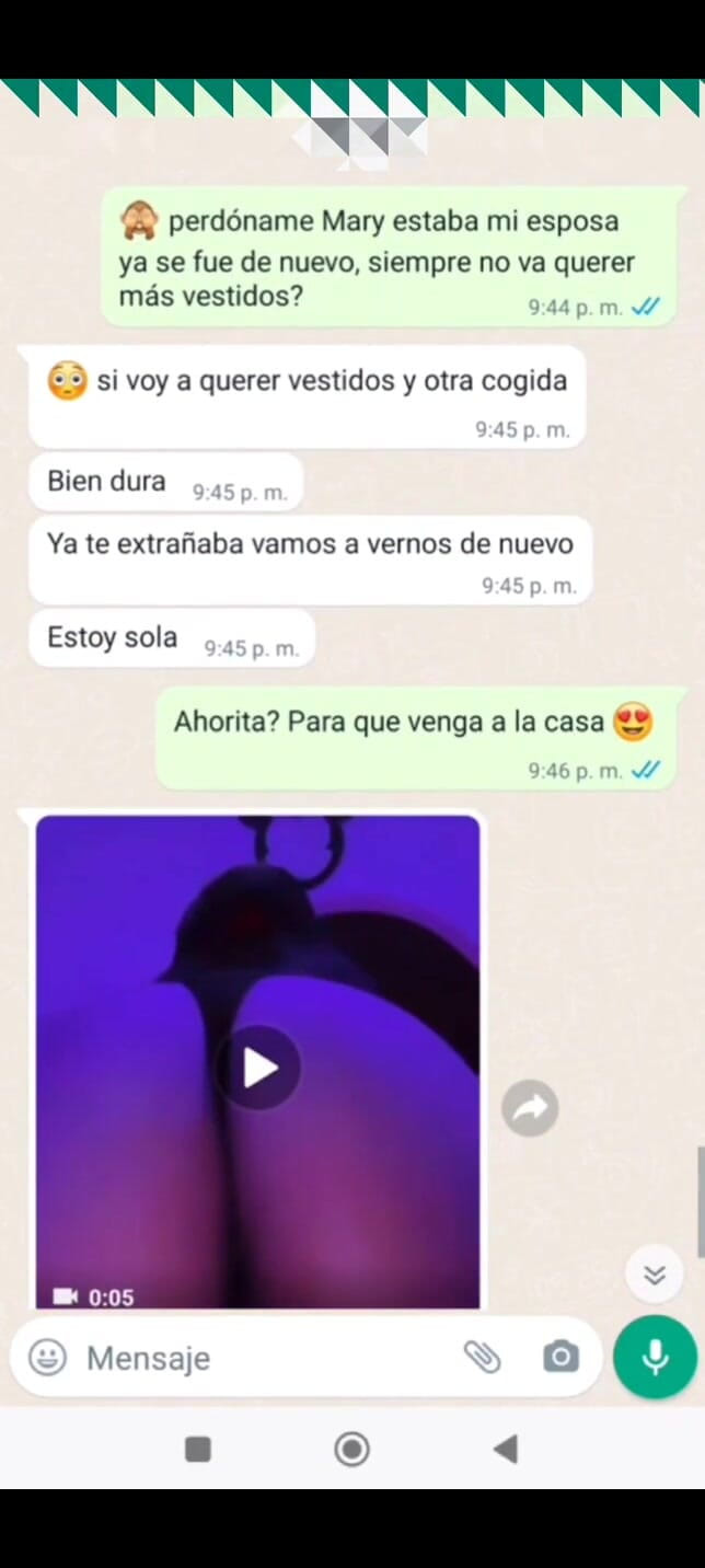Mexicasero: Mme Mary était très excitée et elle m’a envoyé des photos...