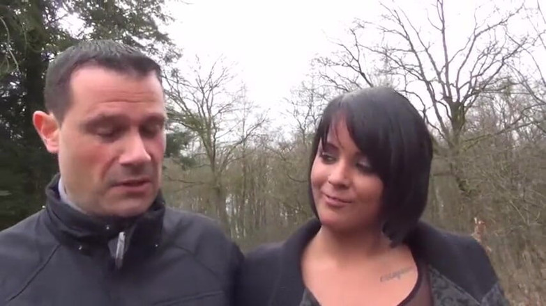 German amateur - 100% German hardcore videos: Brunette milf gets fucked in the woods