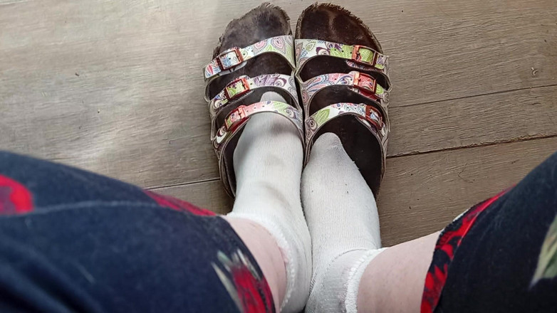 tammara big: Birkenstock-ul meu