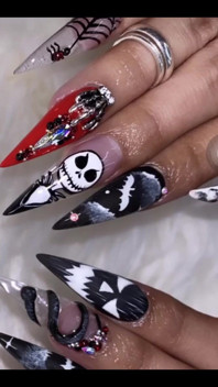My New Halloween Nails ‍