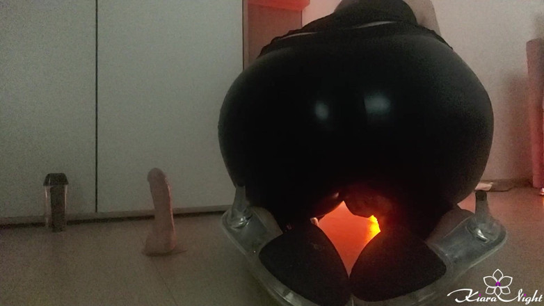 Kiara Night: Babe Sensual jerk off sex toy and play pussy - homemade