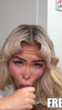 Luna Luxe Sucked That BBC so Sloppy