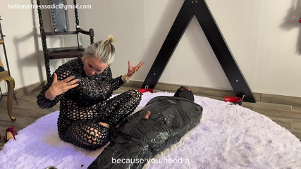 Empress Bella Sadic: Znehybněná provokovaná odepření a urethral