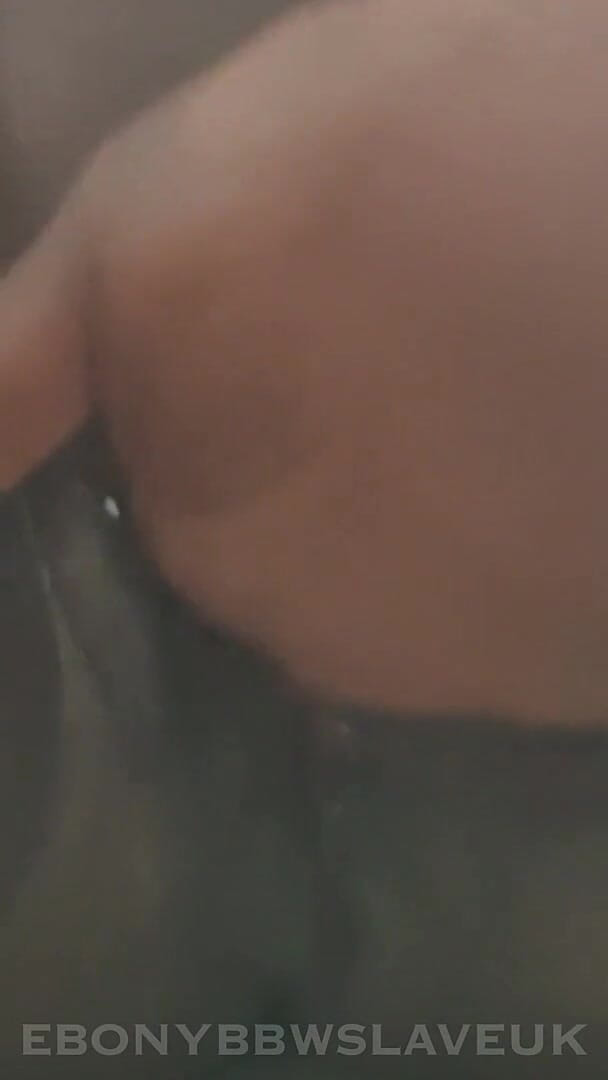 Ebony BBW slave UK: Mi gran coño negro gordo
