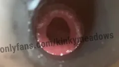 Полая тренировка с анальным плагом