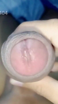 Jonge Aziatische ongecensureerde lul cumshot