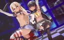 Mmd anime girls: Mmd r-18 anime girls, сексуальний танцювальний кліп 291
