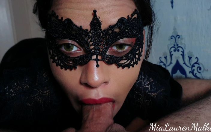 Mia Lauren Malkova: POV avsugning med ögonkontakt