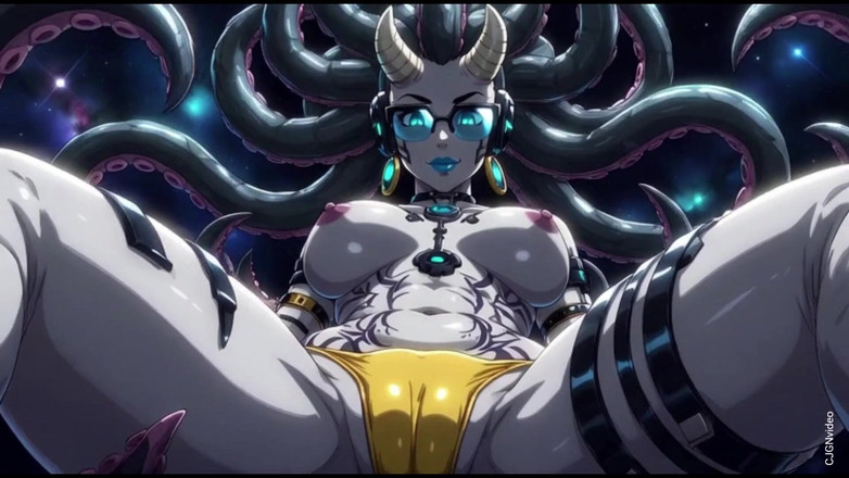 Hot girl dancing: 93. My Alien Girlfriend Sexy Pose (ai Animation)