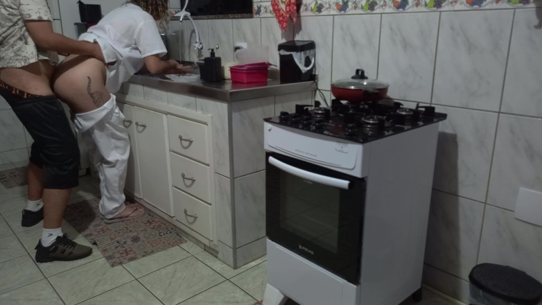 Gabi SweetCouplesStories: The Maid's Creampie Routine at Her New Job