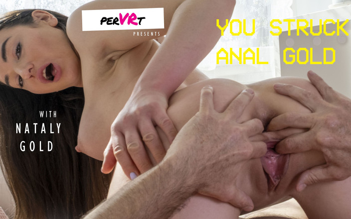 AllVRPorn: Du hast gold getroffen - anales sperma im mund