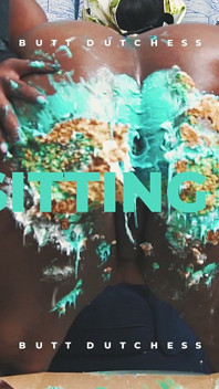 Pearl's cumpleañ cake smash - sensual culo mojado y desordenado