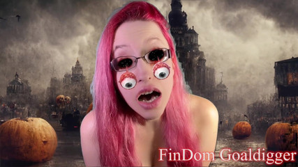 FinDom Goaldigger: Halloween income slave transformation