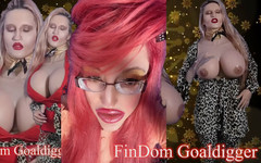 FinDom Goaldigger: हॉट सुंदर रंडी लड़की लंड हिलाने के निर्देश