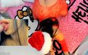 Emanuelly Raquel: Mrs Claus Fucking with a Guy Feetjob and Anal Sex...