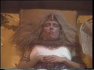 Old Good Porn: A stunning blonde dressed like an Egyptain queen fucks like...
