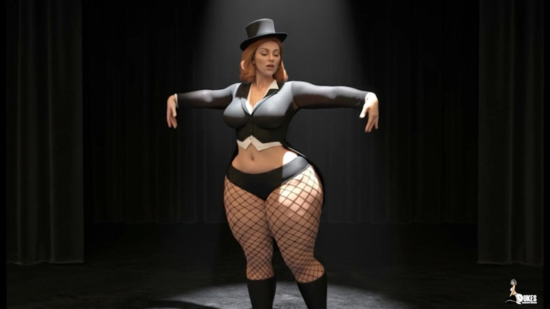 Dukes Hardcore Honeys: La signora Keagan Danza teatrale