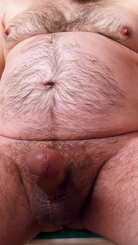Big Hairy Bear Jerking off