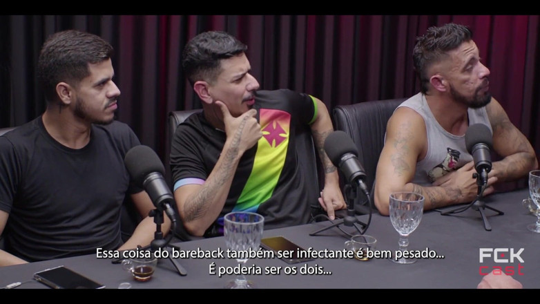 MACHOFLIX: Live Threesome w podcaście - Utalentowani, Milkman i Dojony na Fckcast