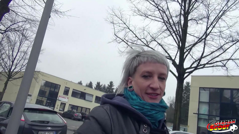 German Scout: German Scout - Emo Girl Luna Toxxxic at Casting Fuck