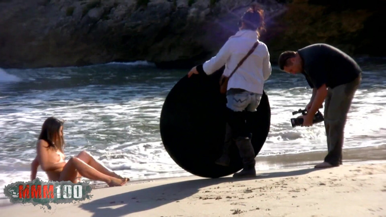 MMM100: Sexy Video: Jessica Bitch Beach Shoot