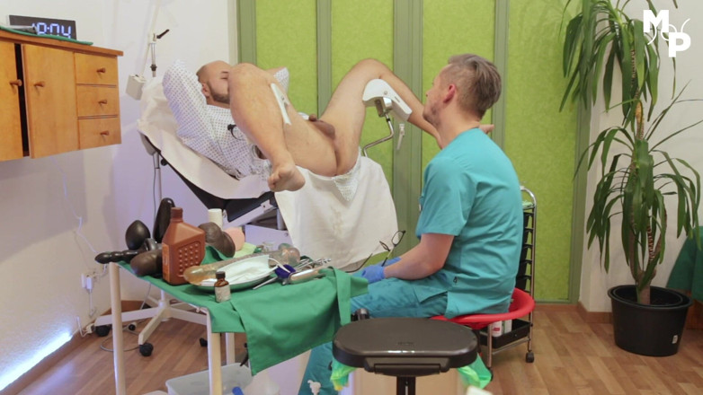 Marcus Pollack Gay: Esame del culo profondo con il Dr. WoB e il...