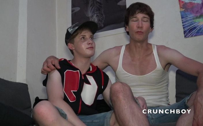 Bareback family club: Andrea blond twink fucked raw by Calixte