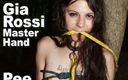 Picticon bondage and fetish: Gia &amp;amp;Master hand BDSM bondage kissa kittlade