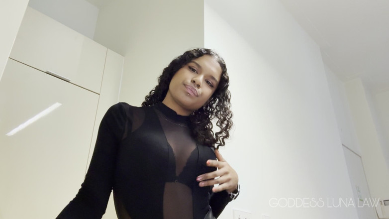 Goddess Luna Law: Mangia la sborra per colazione - dominazione femminile pov joi dea...
