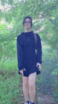 Butt Toy Flash in Parl