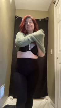 Ellie Tries on New Clothes