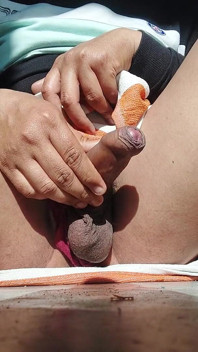 I Am Playing with Big Cock