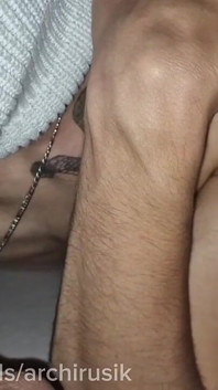 Two Powerful Cocks Are Stuck Together in Squirting Cum Ejaculations