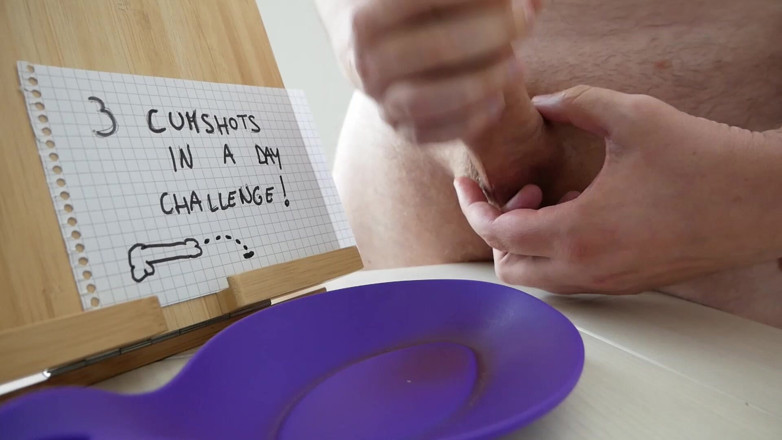 PeopleNeedCum: I Cum 3 Times in a Single Day!